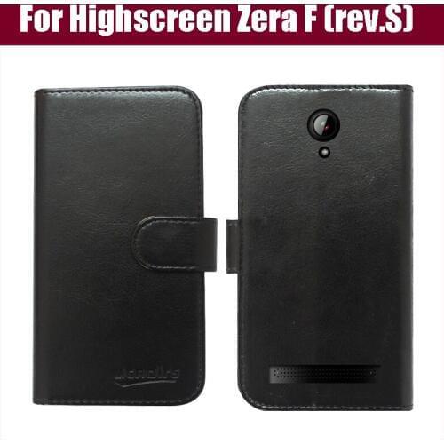 New Arrival High Quality Luxury Flip Leather Phone Case For Highscreen Zera F rev.S Case with Card Holder fresh style