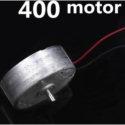 Original 400 motor DC 3V-6V ultra-thin motor metal brush high torque RF-400CA-1D350 5.9V 12500r/min high speed motor iron