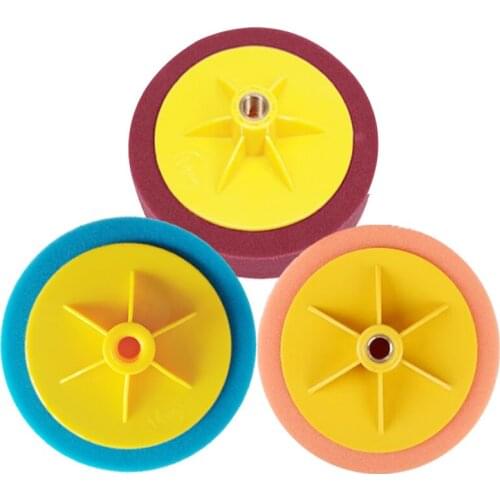 6Inch 155mm Auto Car Polishing Pad For Polisher Sponge Wheel Waxing Car Accessories Polishing Disc Wash Maintenance