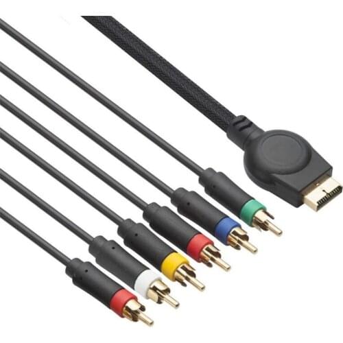 Professional Component AV Cable (6 Feet) High Resolution HDTV Component RCA Audio Video Cable Compatible with PS3, PS2
