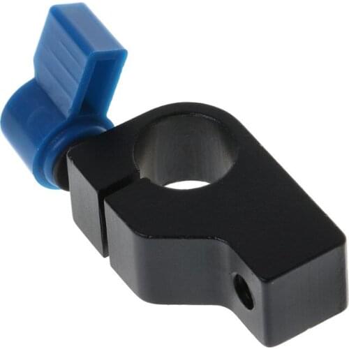 Rod Clamp Stand Adapter 15mm 1/4 Female Screw Threaded Support Rail System Arm Monitor Photo Tripod Light Camera Stand