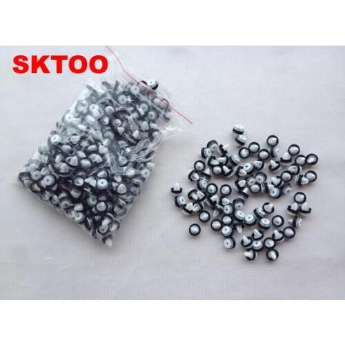 SKTOO 100PCS for Citroen C5 Peugeot 307,206,508 door trim panels snaps Door trim panel clips lined door trim clips