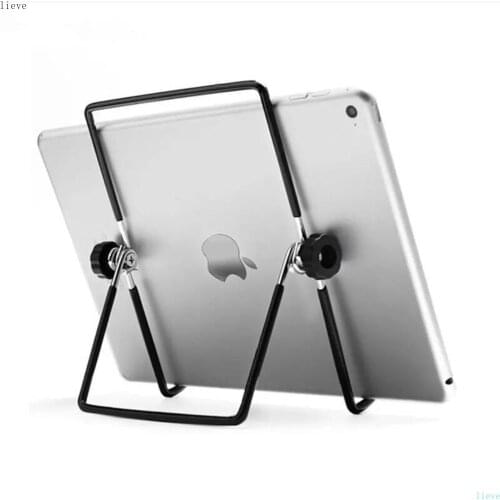 Universal Mobile Phone Holder 180 Adjustable Angle Foldabl Metal Wire Stand Mount For Cellphone Tablet PC Book for tablet holder