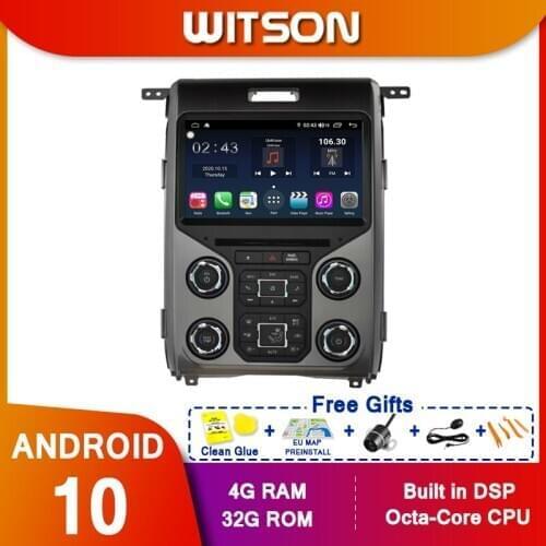 DE STOCK ! SWITSON S300 Octa Core audio stereo Android 10.0 car dvd gps player For F150 AUTO Air Version 2013