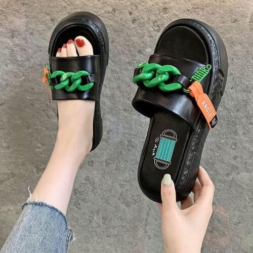 Womens Slippers New Beautiful Fashion Outdoor Womens Slippers Summer 2021 Fashion Womens Mueller Shoes