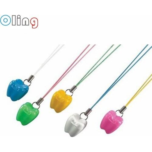 100PCS Dental Milk Tooth Box Deciduous Boxes Save Kids Small Teeth Can Be Hung On Neck Chlideren Teeth Box Milk Teeth BoxSL813