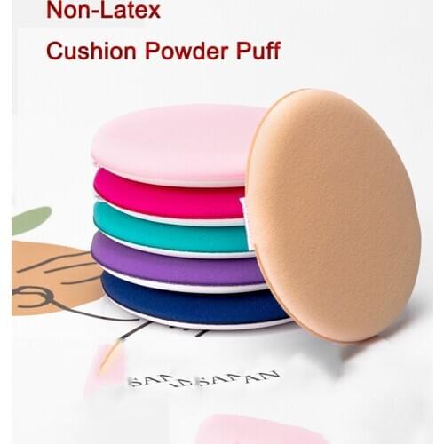 2/3/7pcs Non-Latex Makeup Cushion Poweder Puff Soft Comfortable Dry&Wet Use Sponge For Women Face Beauty Cosmetic Accessories