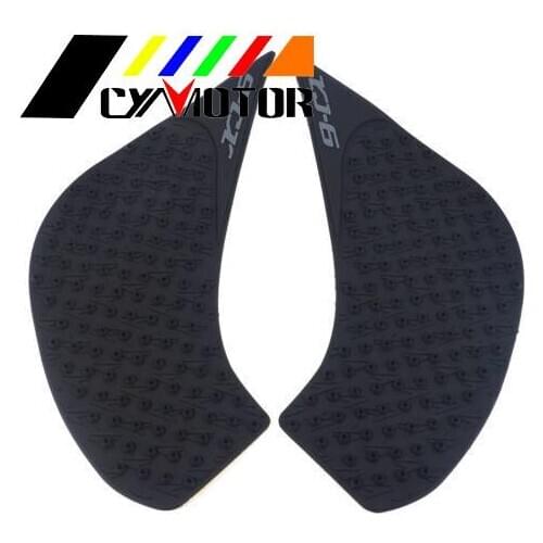 2010-2016 Motorcycle Black Rubber Knee Grip Pad For YAMAHA Street Bike XJ-6 Diversion 600cc 2010 2011 2012 2013 2014 2015 2016