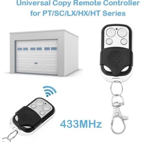 433MHz Universal Wireless Remote Control 2/3pcs 4CH Car Key Garage Door Gate Opener Remote Control Duplicator Clone Fixed Code