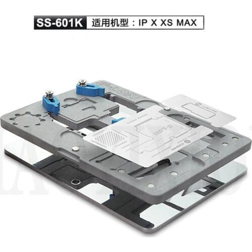 SS-601K for iPhone X/XS/XSMAX repair motherboard repair Fixture Set Duble-sided magnetic fixed design fixture