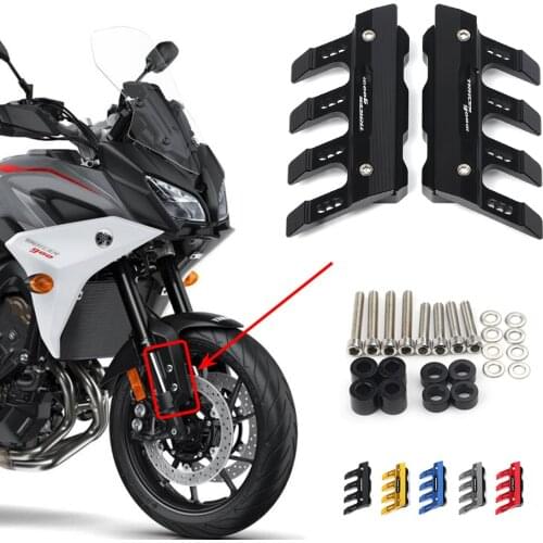 For YAMAHA TRACER900/GT TRACER 900 GT Motorcycle Mudguard Front Fork Protector Guard Front Fender Anti-fall Slider Accessories