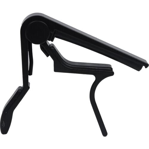 Electric Acoustic Guitar Quick Change Single-handed Tune Trigger Capo Black