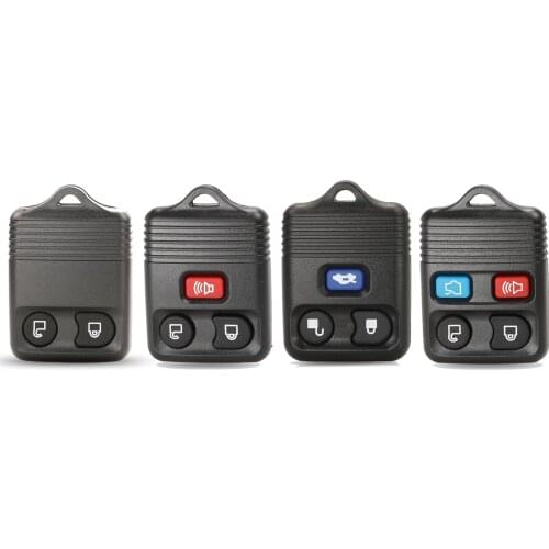Jingyuqin 2/3/4Buttons Car Remote key shell Fob For For Ford Focus Complete Escape Mustang Explorer Lincoln Town Sport