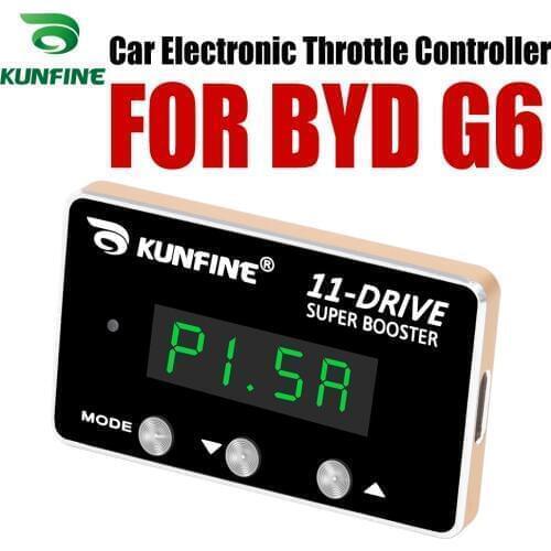 KUNFINE Car Electronic Throttle Controller Racing Accelerator Potent Booster For BYD G6 Tuning Parts Accessory 11 Drive