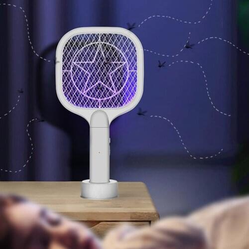 Mini Mosquito Killer Lamp Electric mosquito killer Household 2In1 USB Electric Shock Mosquito Swatter Zapper Mosquito Trap