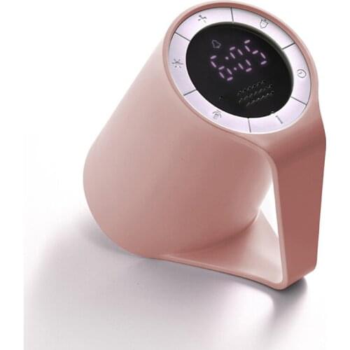 Creative Luminous Electronic Alarm Clock Portable Night Light Clock Lighting Multi-purpose Message Recording Wake Up Alarm Clock