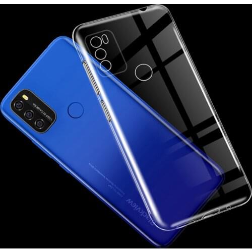 For Blackview A70 Clear Case Transparent Crystal TPU Soft Cover for Blackview A70 Back Phone Anti-knock Bags
