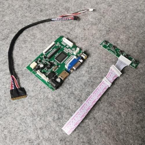 VGA 1366*768 DIY kit For LP156WH4/LP156WH8/LP156WH9 screen laptops WLED 60Hz 40-Pin LVDS LCD display controller drive board