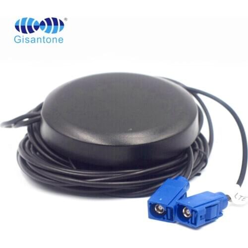 1575MHz+824-960/1710-2170MHz 29DBi waterproof GPS antenna with 5M RG174 cable