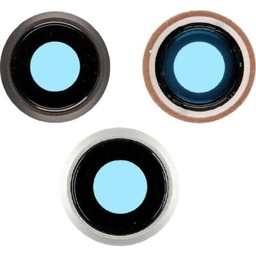 Replacement Part for Apple iPhone 8 8G Rear Camera Lens With Frame Cover Black Silver Gold