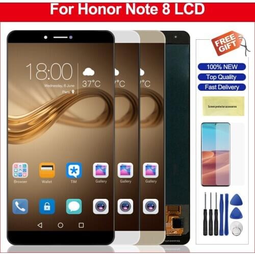 6.6" Note8 Lcd For Huawei Honor Note 8 LCD Display With Touch Screen Digitizer Assembly For Huawei Honor Note8 EDI-AL10 Lcd
