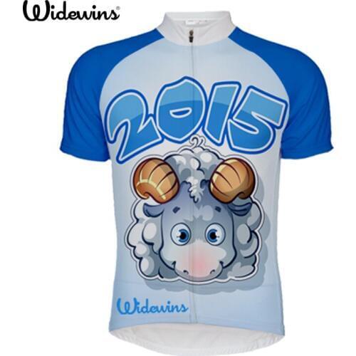 Goat 2015 Mens Short Sleeve Cycling Jersey Mountain Bike Cycling Clothing Bicycle Tee Shirt Black Cycling Jersey Top/Jacket 5748