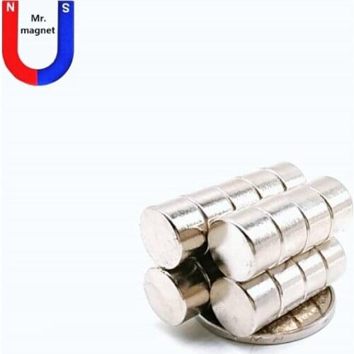 30/100/500pcs 10*6 mm super strong rare earth neodymium magnets 10mm x 6mm cylinder disc round magnet 10x6 mm magnet permanent