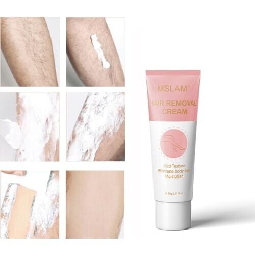 60g Painless Hair Remover Cream Armpit Legs and Arms Skin Care Body Care Depilatory Cream Men Women Use Body Beauty