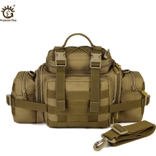 900D Military Tactical Back Pack Waist Bag Outdoor Sports Riding Pocket Fishing Hunting Camping Tactical Gear