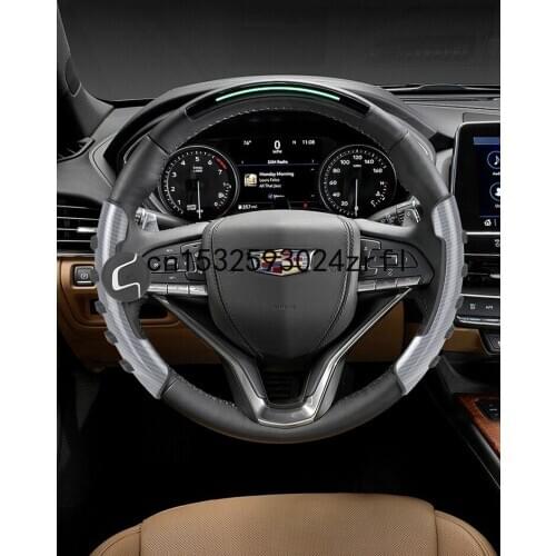 Car Steering Wheel Booster Anti Slip Sleeve For Cadillac XT6 CT6 XT5 CT5 XT4 XTS Car Accessories