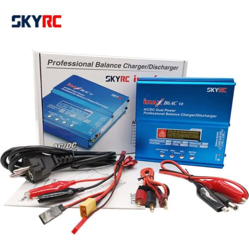 SKYRC iMAX B6AC V2 6A Lipo Battery Balance Charger LCD Display Discharger For RC Model Battery Charging Re-peak Mode