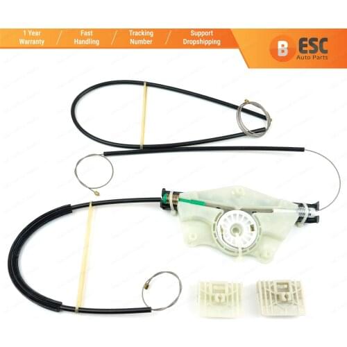 ESC Auto Parts EWR848 Window Regulator Repair Kit Front Right Door for Porsche Cayenne 9PA 2002-2010 VW Touareg 7L 2002-2010