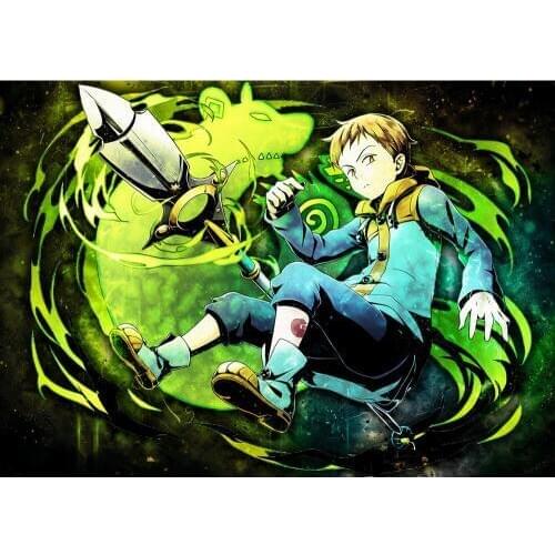 Painting Wall Art 5d Diy The Seven Deadly Sins Diamond Handmade Animation Role Full Square Drill Embroidery Cross Stitch Picture