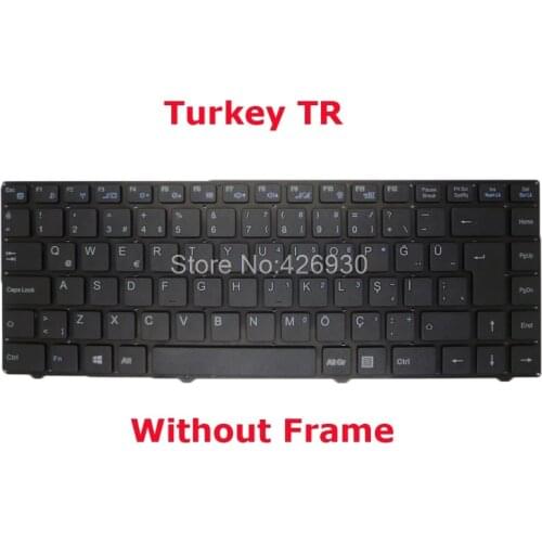 TR NO Frame Keyboard For Lengda X300 X300V X300B X300H D0K-V6369A Turkey