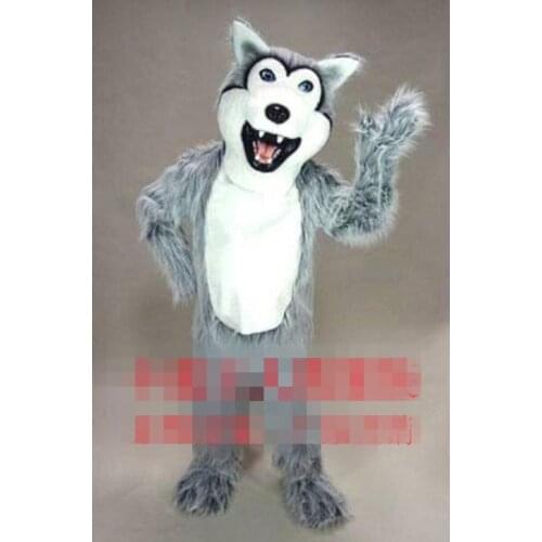 Wolf Mascot Costume Suit Cosplay Party Game Fancy Dress Outfits Advertising Promotion Carnival Halloween Xmas Adults Parade 2019