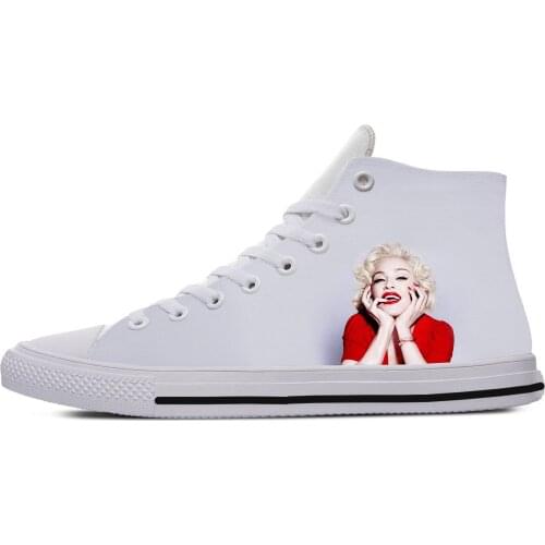 2019 hot fashion 3D Madonna High Sneakers for men/women high quality 3D printing handiness casual shoes