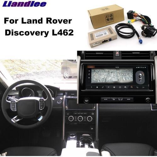 Liandlee Parking Camera Interface Reverse Back Up Park Camera Kits For Rover Discovery L462 Original Display Upgraded