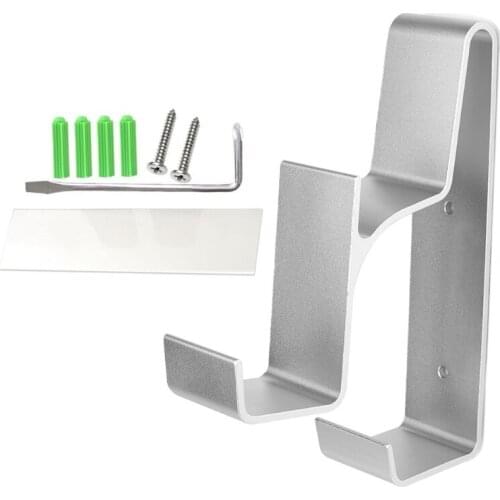 2021 New Dual Wall Mount Stand Hanger for PS5 PS4 Game Controller Gamepad Headphone Headset Shelf