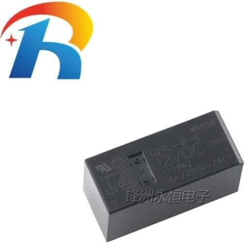 New G2RL-1A-E-12VDC G2RL-1A-E-24VDC DC12V DC24V 16A 6PIN Omron Relay G2RL-1A-E
