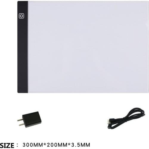 3 Level Dimmable Led Drawing Copy Pad Board for Baby Toys A4 Size Painting Educational Toys Creativity for Children