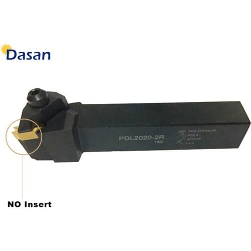 PDL2020 Belt Pulley Cutter Holder Face 40 Degree Double Tooth Grooving Tools Bar