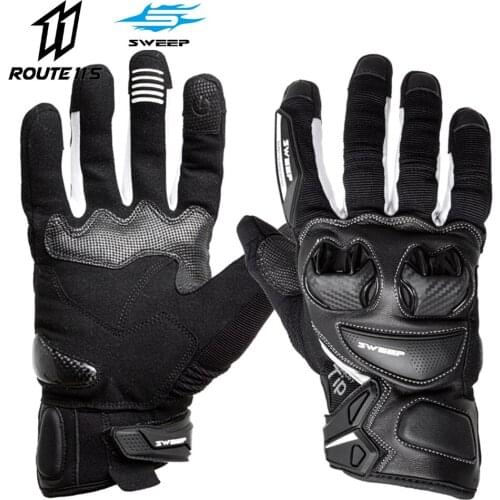 SWEEP Motorcycle Riding Gloves Men And Women Spring And Summer Competition Heavy Machine Race Track Anti-fall Touch Screen