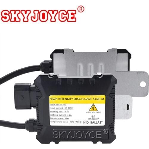 SKYJOYCE 2PCS 12V Universal HID Xenon Ballast 55W Car Light Electronic Ballast For Xenon H1 H3 H7 H11 HID Conversion Ballast Kit