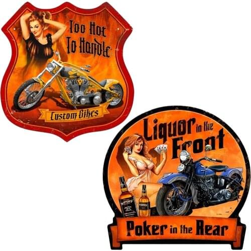 Hot Girl Liquor Up Front Vintage Pinup Car Sticker Windshield Bumper Motorcycle Decal High Quality KK Vinyl Cover Scratches PVC