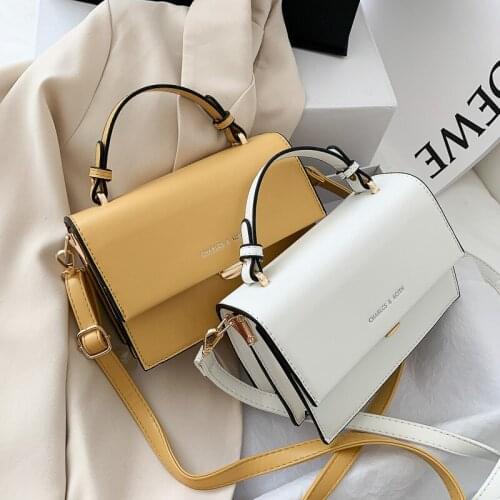 PU Leather Women Flap Crossbody Bag 2021 Fashion Solid Color Female Shoulder bags ladies Purses and Handbags bolsas tote white