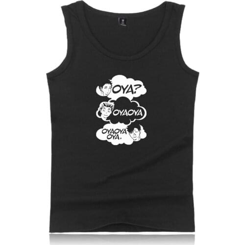 Oya Oya Oya Haikyuu Unisex Vest Anime Kuroo Bokuto Shoyo Volleyball Vest Harajuku Fashion Hip Hop Vest Polyester Plus Cotton