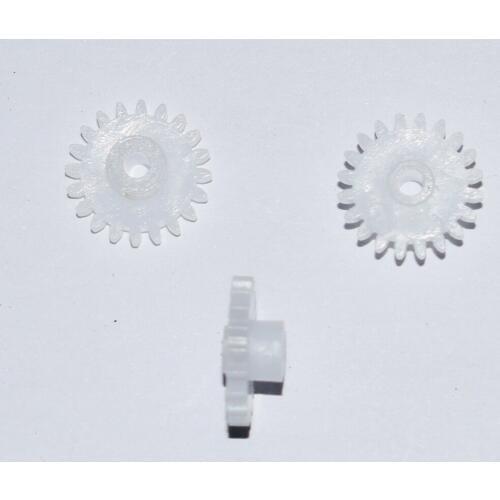 10/100pcs 20tooth/hole 2/0.5M plastic motor gear/Reducer gear/rc car/DIY toys part/technology model parts/baby toys/202A