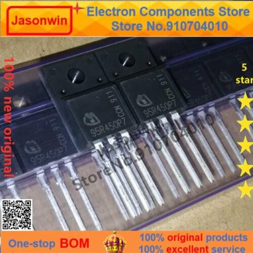 100% nuevo 50 unids/lote original MOSFET 95R450P7 IPA95R450P7 950V14A TO-220F Transistor