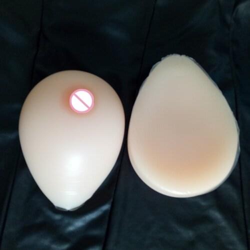 Sz 48/50 2800g/pair Big Size Silicone Fake False Breast Prosthesis Form Artificial Tits Soft Real Touching Crossdresser Shemale