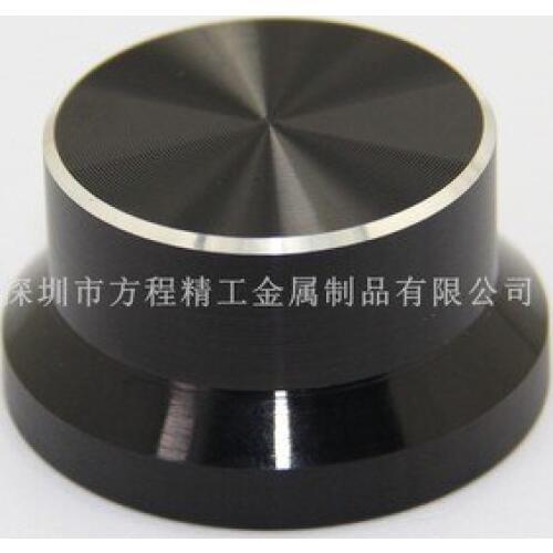 8pcs aluminum plastic knob potentiometer knob 30*16*6mm potentiometer cap D shaft Volume knob switch cap for HI-FI amplifier